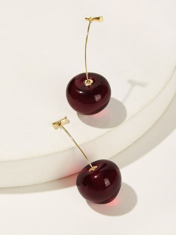 Cherry earrings