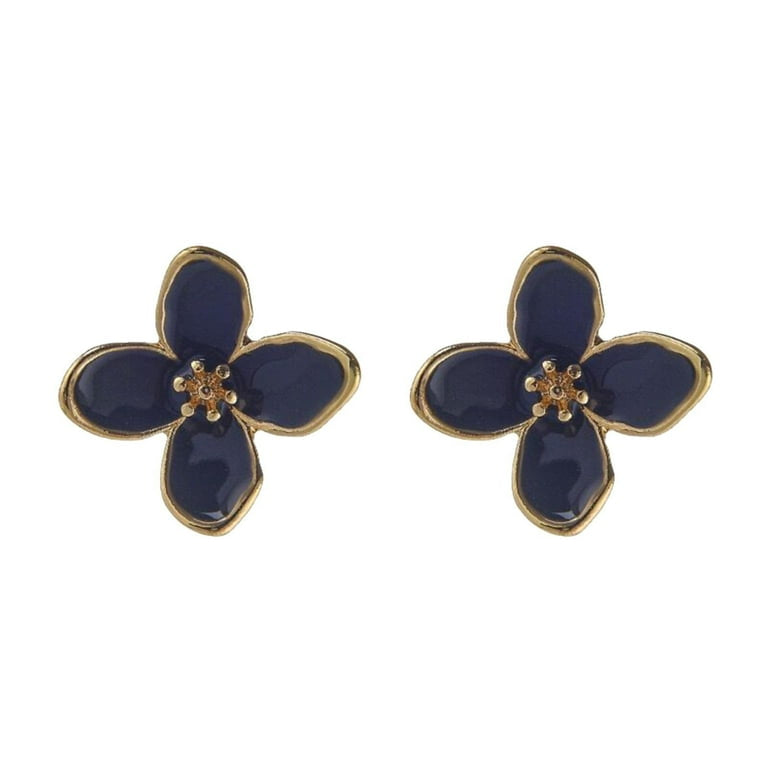 Floral studs