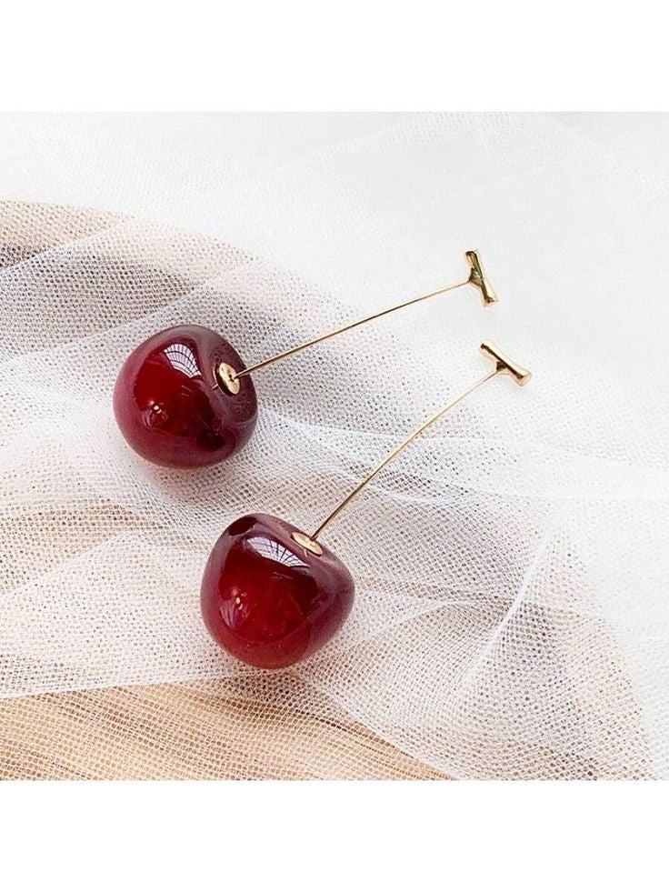 Cherry earrings