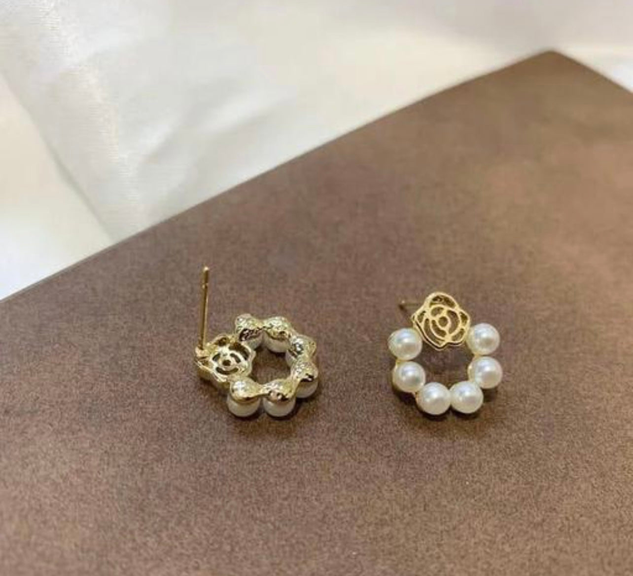 Small pearl studs