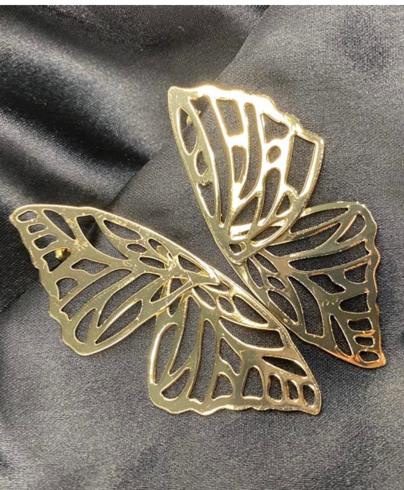 Butterfly wings contemporary earrings