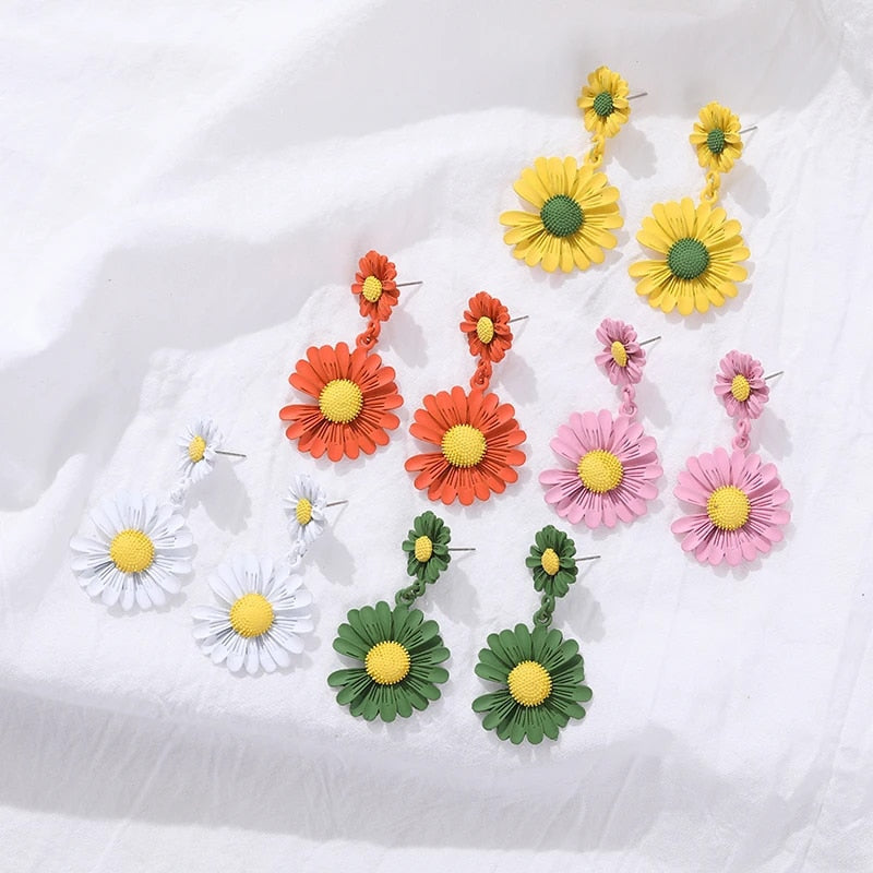 Daisy earrings